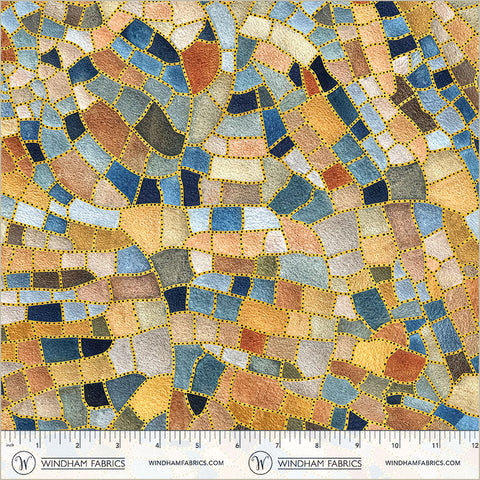Windham Flora & Form 54780 2 Fire Opal Crackle By The Yard
