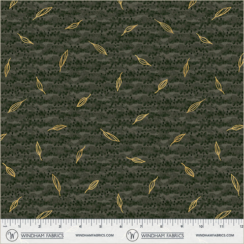 Windham Flora & Form 54783 4 Phthalo Green Sprig By The Yard