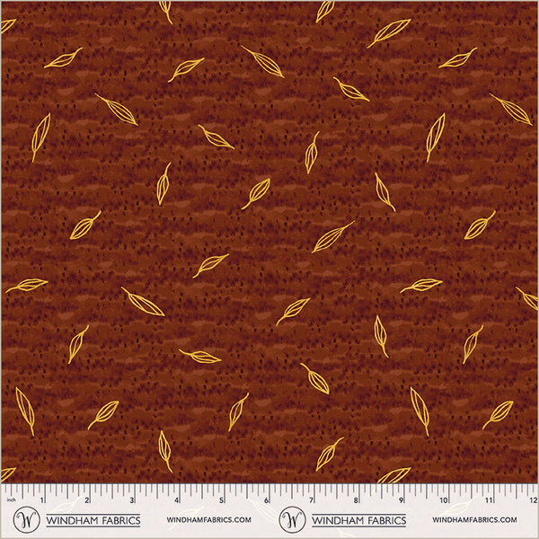 Windham Flora & Form 54783 9 Garnet Sprig By The Yard