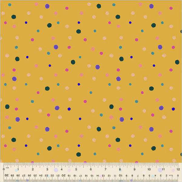 Windham Dayspring 54801 4 Golden Ochre Dot By The Yard
