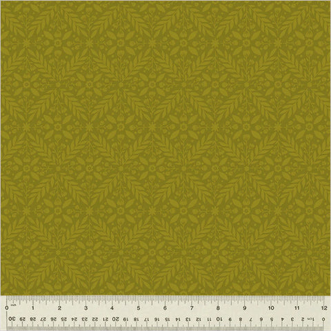 Windham Dayspring 54803 3 Olive Lattice By The Yard