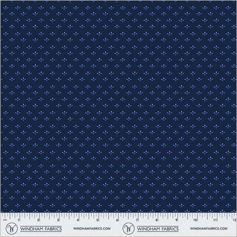 Windham China Blue 54940 3 Midnight Tiny Pickings By The Yard