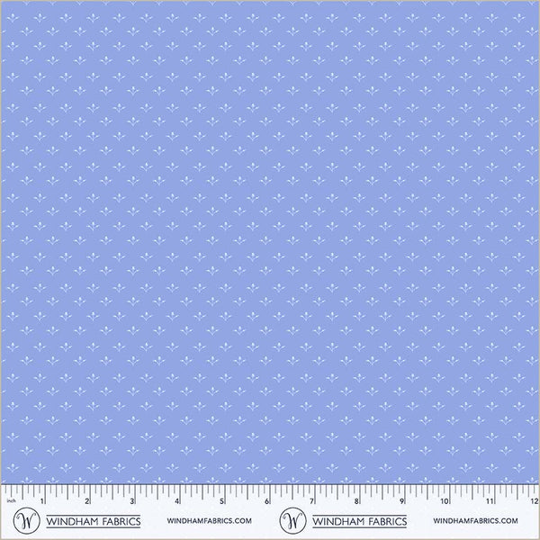Windham China Blue 54940 6 Cornflower Tiny Pickings By The Yard