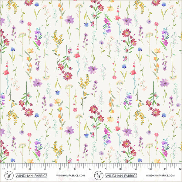 Windham Serafina 55269 1 White Bright Garden By The Yard