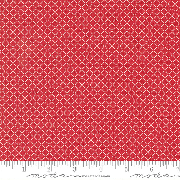 Moda Lighthearted 55295 12 Red Summer Checks & Plaids By The Yard