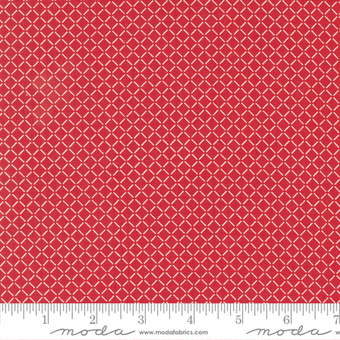 Moda Lighthearted 55295 12 Red Summer Checks & Plaids By The Yard