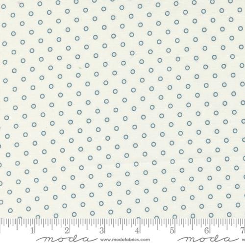 Moda - Rosemary Cottage 55318 11 Cream Navy By The Yard