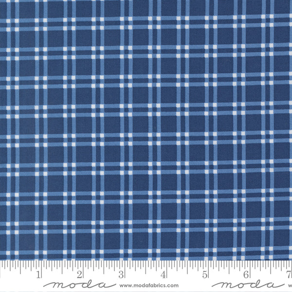 Moda Blueprint 55332 16 Navy Plaid By The Yard