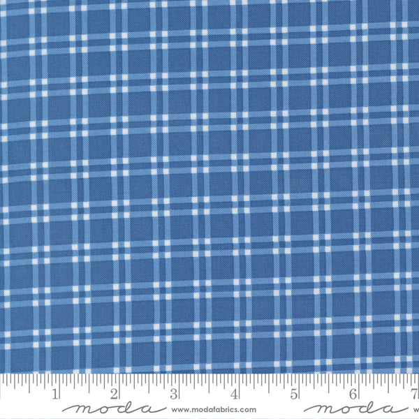 Moda Blueprint 55332 17 Sea Plaid By The Yard