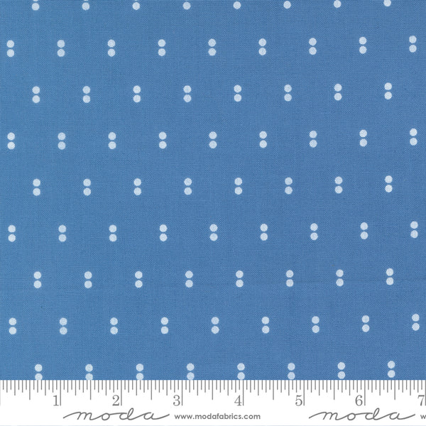 Moda Blueprint 55334 15 Blue Dots By The Yard