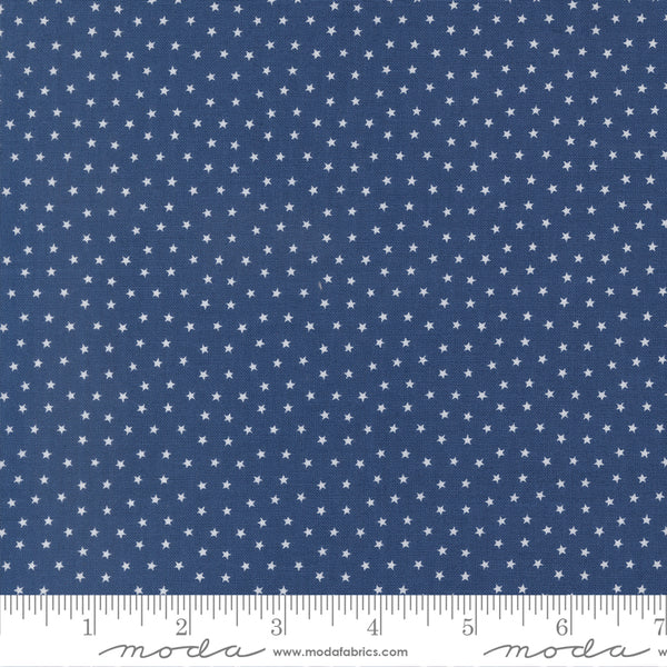 Moda Blueprint 55337 16 Navy Starlight By The Yard