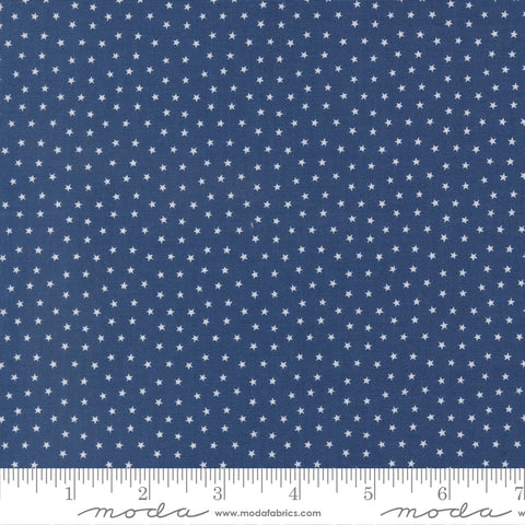 Moda Blueprint 55337 16 Navy Starlight By The Yard
