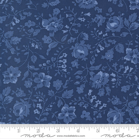 Moda Blueprint 55338 16 Navy Vineyard By The Yard