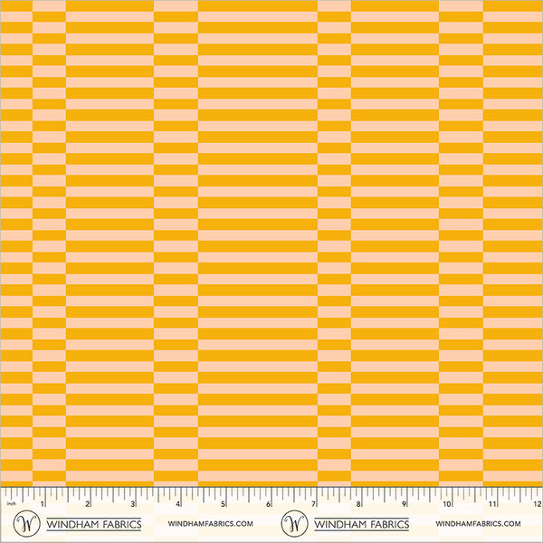 Windham Annabel's Blenders 55379 3 Soft Gold Broken Stripe By The Yard