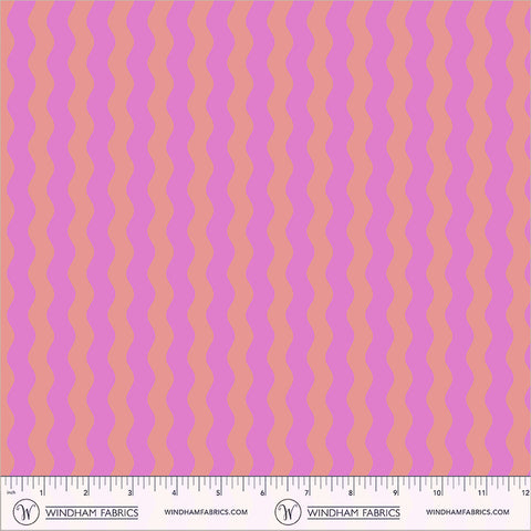 Windham Annabel's Blenders 55381 15 Peach/Pink Waves By The Yard
