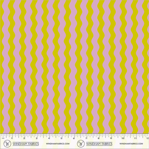 Windham Annabel's Blenders 55381 17 Limelight Waves By The Yard