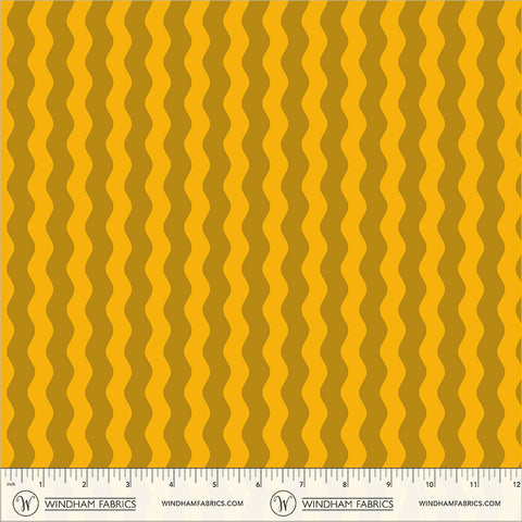 Windham Annabel's Blenders 55381 3 Soft Gold Waves By The Yard