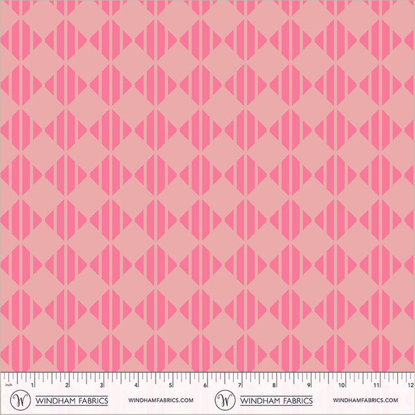 Windham Annabel's Blenders 55382 18 Just Pink Checker By The Yard