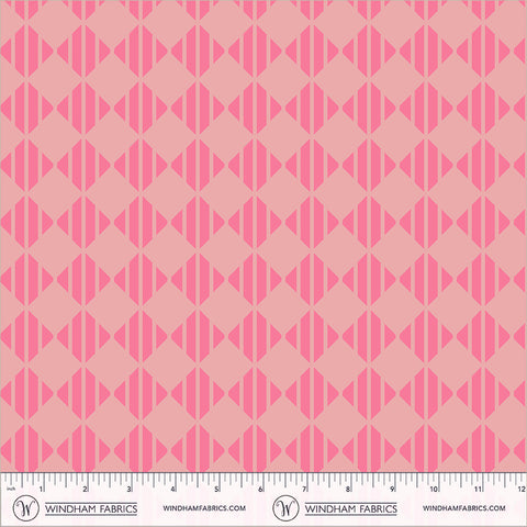 Windham Annabel's Blenders 55382 18 Just Pink Checker By The Yard