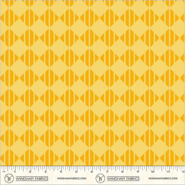 Windham Annabel's Blenders 55382 19 Just Yellow Checker By The Yard
