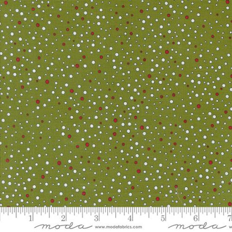 Moda - On Dasher 55665 13 Snowballs Pine By The Yard