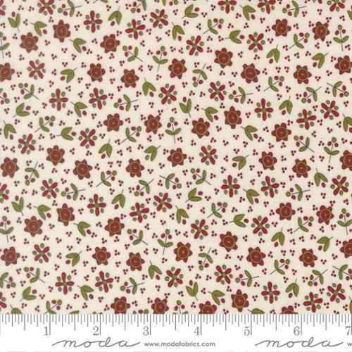 Moda Chilly 55712 11 Vanilla Christmas Flowers By The Yard