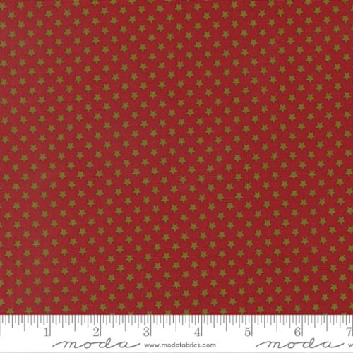Moda Chilly 55714 22 Red Star Bright By The Yard