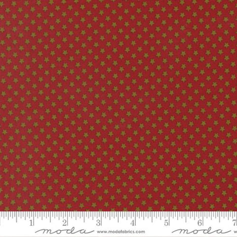 Moda Chilly 55714 22 Red Star Bright By The Yard