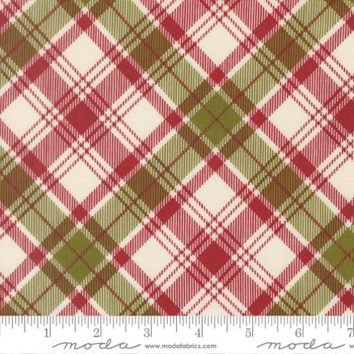 Moda Chilly 55715 12 Red Christmas Plaid By The Yard