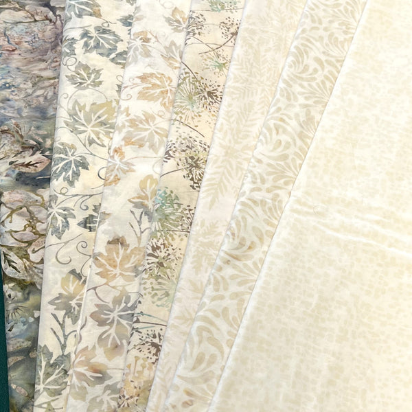 Matt's Mystery Bundles -  5.13 yards - Batiks #55 - Assorted Remnants