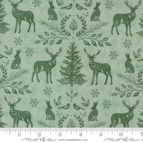 Moda - Woodland Winter 56092 16 Eucalyptus By The Yard