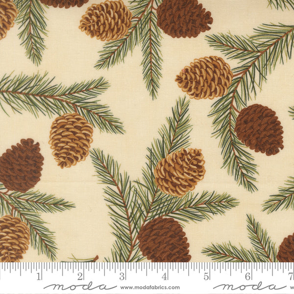 Moda Northwoods Lodge 56191 11 Natural Pinecones By The Yard