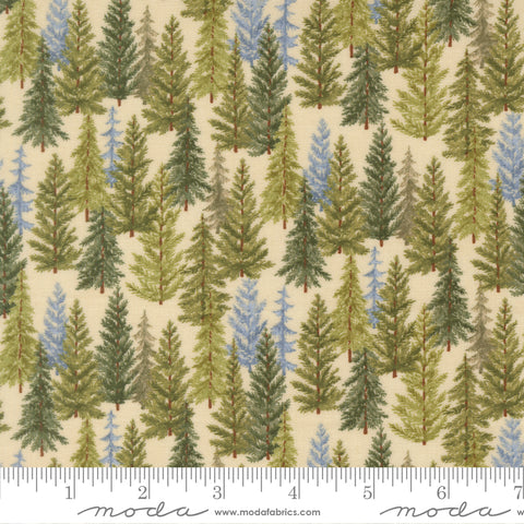 Moda Northwoods Lodge 56192 11 Natural Tree Line By The Yard