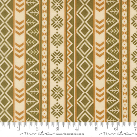 Moda Northwoods Lodge 56193 21 Natural Northwest Stripes By The Yard