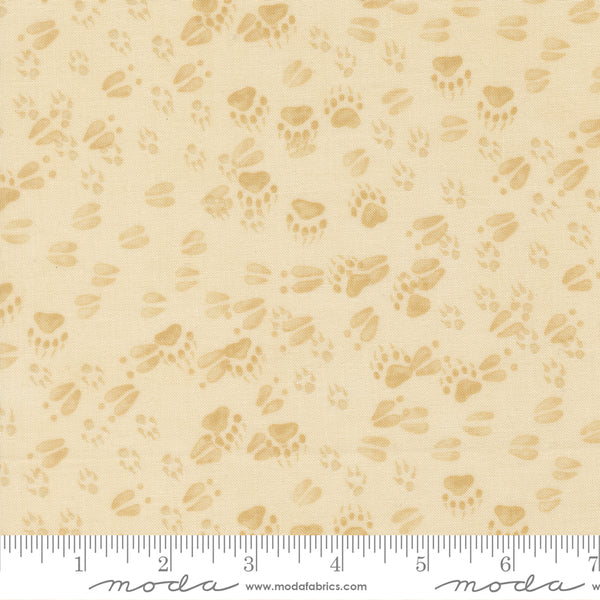 Moda Northwoods Lodge 56194 11 Natural Animal Tracks By The Yard