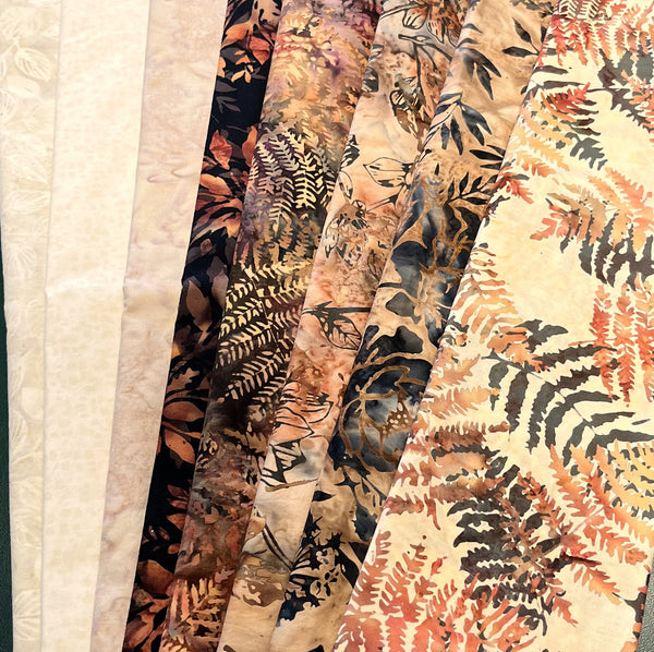 Matt's Mystery Bundles -  5.4 yards - Batiks #56 - Assorted Remnants