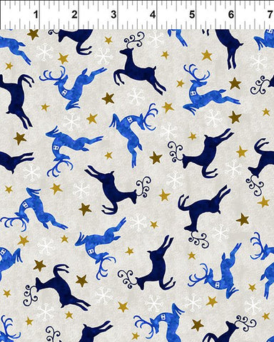 In The Beginning New Snow 5NS 1 Blue Reindeer By The Yard