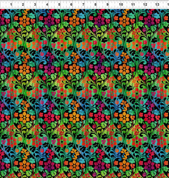 In The Beginning Vivid 5VIV 1 Multi Ogee By The Yard