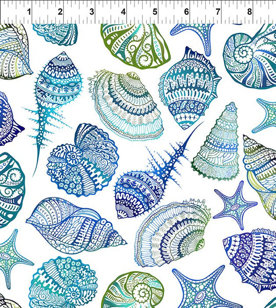 In The Beginning Wonders Of The Ocean 5WO 1 Blue Shells By The Yard