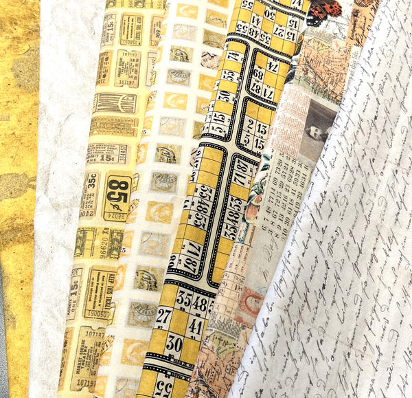 Matt's Mystery Bundles - 5.916 yards - Eclectic Elements #5 - Assorted Remnants