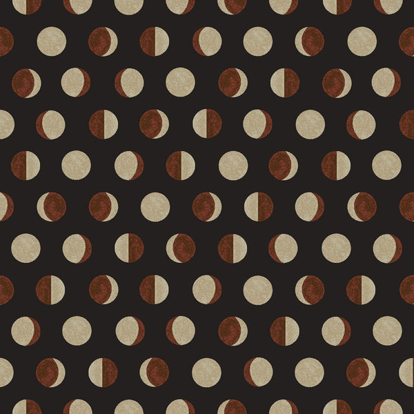 Studio E Dark Forest 6278 39 Dark Chocolate Moon Phases By The Yard