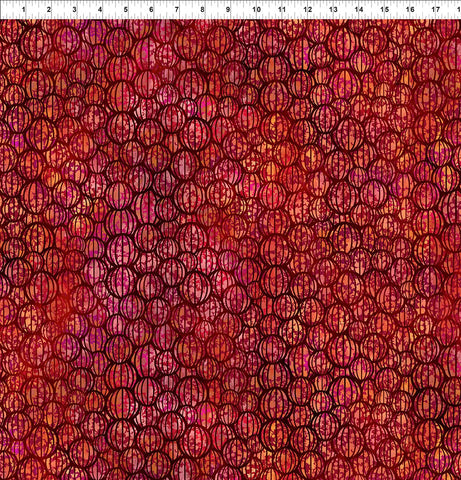 In The Beginning Allure 6ALR 1 Red Lanterns 1.125 YARDS