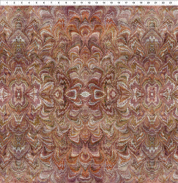 In The Beginning Carpet Bag Romance 6CBR 2 Red Marble By The Yard
