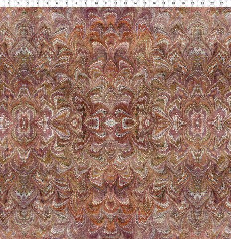 In The Beginning Carpet Bag Romance 6CBR 2 Red Marble By The Yard