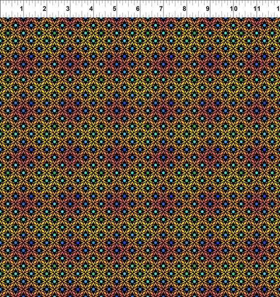 In The Beginning Vivid 6VIV 1 Gold Lattice By The Yard