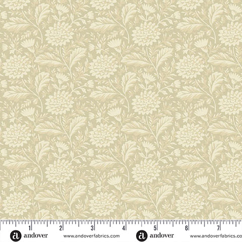 Andover Autumn Bouquet 10178 L Cream Marigold By The Yard