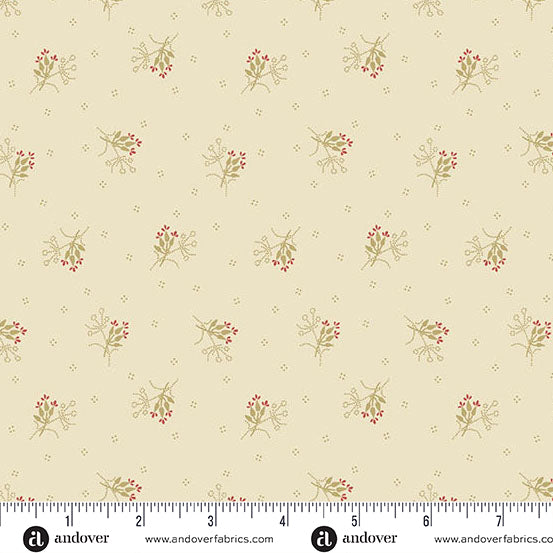 Andover Autumn Bouquet 10179 L Cream Nosegay By The Yard