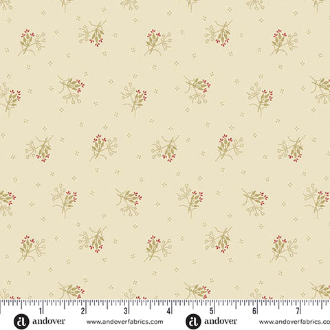 Andover Autumn Bouquet 10179 L Cream Nosegay By The Yard
