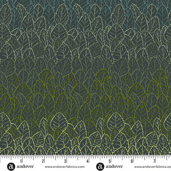 Andover Nordic Summer 10327 B Deep Water Groundcover By The Yard