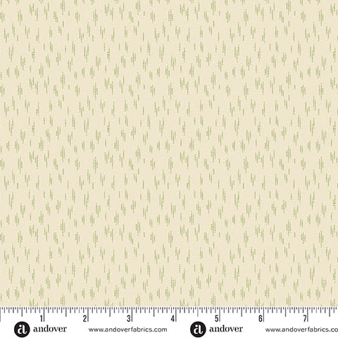 Andover Jingle Bell 10358 L Sage Snow Shower By The Yard